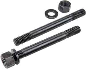 Main Stud Kit with Hex Nuts Ford 302 Man O"War, Splayed Caps, Windage Tray