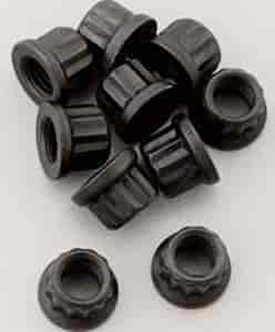 Black Oxide 12-Point Nuts 3/8"-16