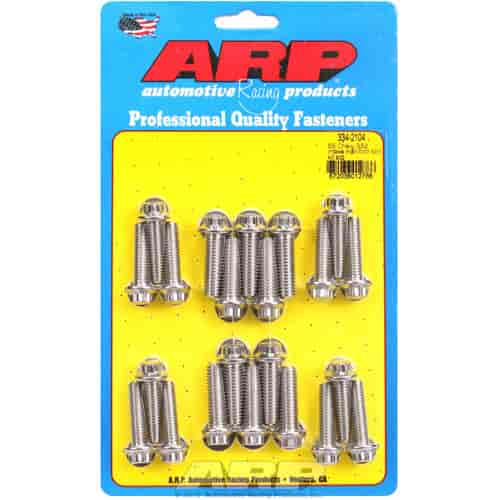 Intake Manifold Bolt Kit Small Block Chevy 2, Standard Deck