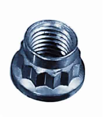 Stainless Steel 12-Point Nut 3/8" -16