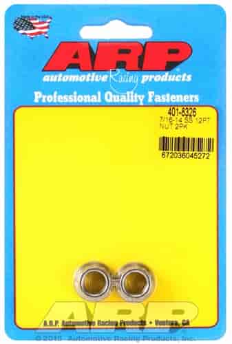 Special Purpose Stainless Steel 12-Point SAE Nuts