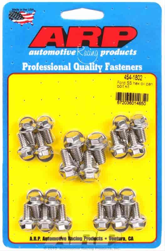 Stainless Steel Oil Pan Bolts Small Block Ford