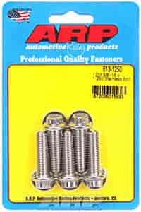 3/8" Stainless Steel 12-Point Bolts 1.250" UHL