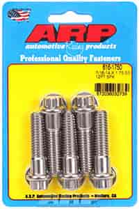 7/16" Stainless Steel 12-Point Bolts 1.750" UHL
