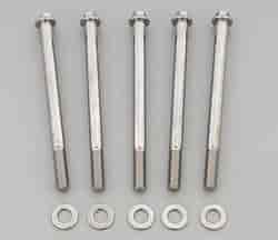 3/8" Stainless Steel Hex Bolts 5.000" UHL