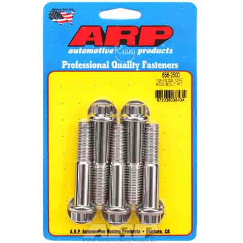 Stainless 12-Point Bolt Kit [1/2 in.-13 x 2.500 in.]