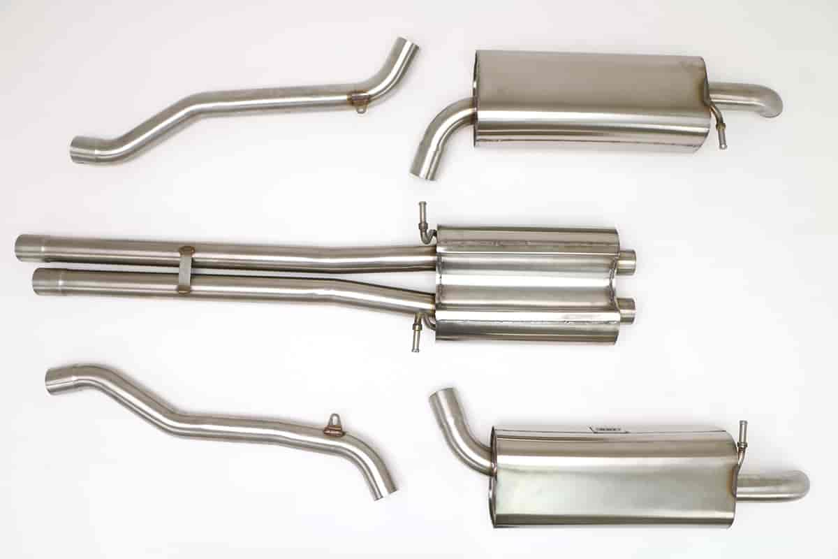 Performance Cat-Back Exhaust 2000-01 Audi A6 2.7L Turbo 6-Speed