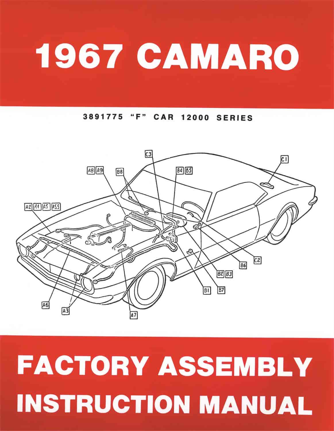 Factory Assembly Manual 1967 Chevy Camaro