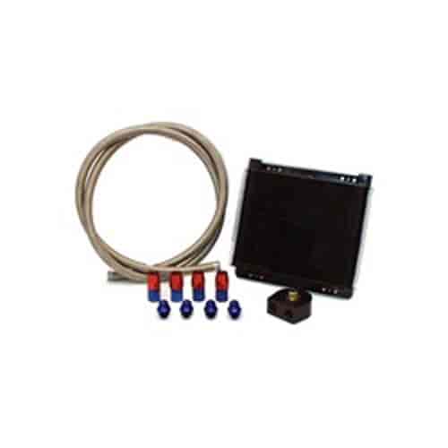 Oil Cooler Kit For 3/4"-16 Thread Standard Gasket Size