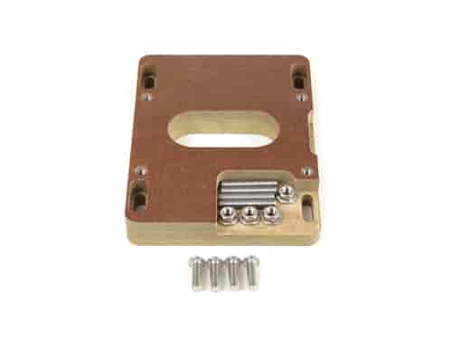 Carburetor Spacer Adapter - Phenolic Holley, 2BBL to 4BBL Intake Manifold