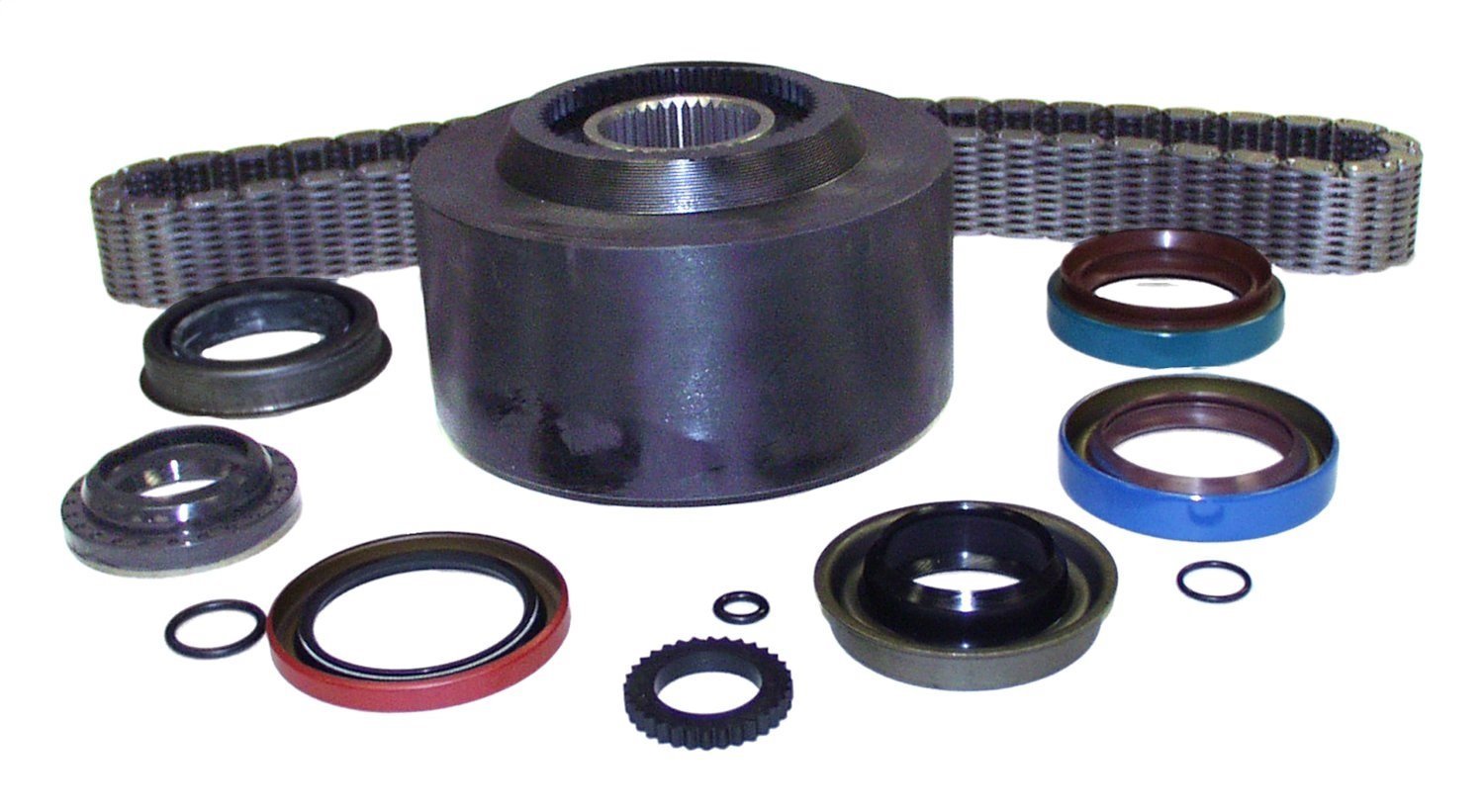 Transfer Case Viscous Coupling, Seals and Chain Kit for 1996-1998 Jeep ZJ Grand Cherokee & 1997-1998 ZG Grand Cherokee