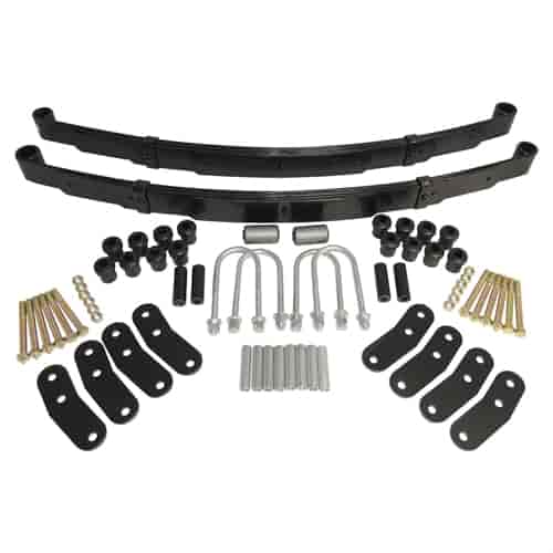 Front Leaf Spring Kit for 1987-1995 Jeep YJ Wrangler [1 in. to 1 1/2 in. Lift]