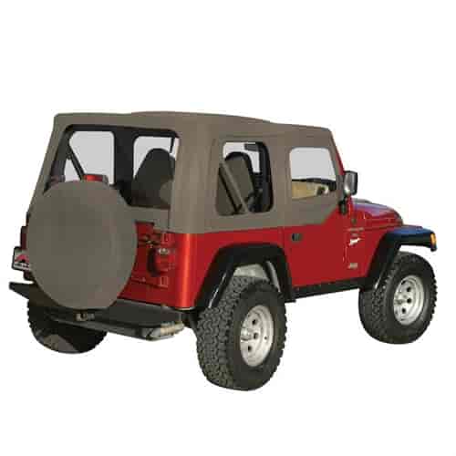 Khaki Diamond Soft Top for 1997-2006 Jeep Wrangler TJ