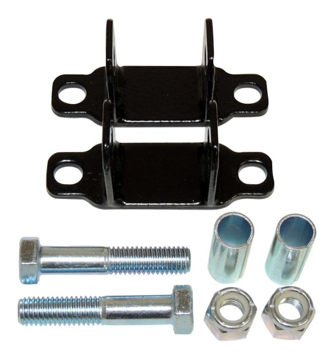 Shock Bar Pin Eliminator Kit for Select 1997-2018 Jeep Wrangler JK/TJ  [Rear Upper]