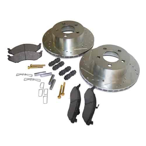 Performance Front Brake Kit for 1990-1999 Jeep