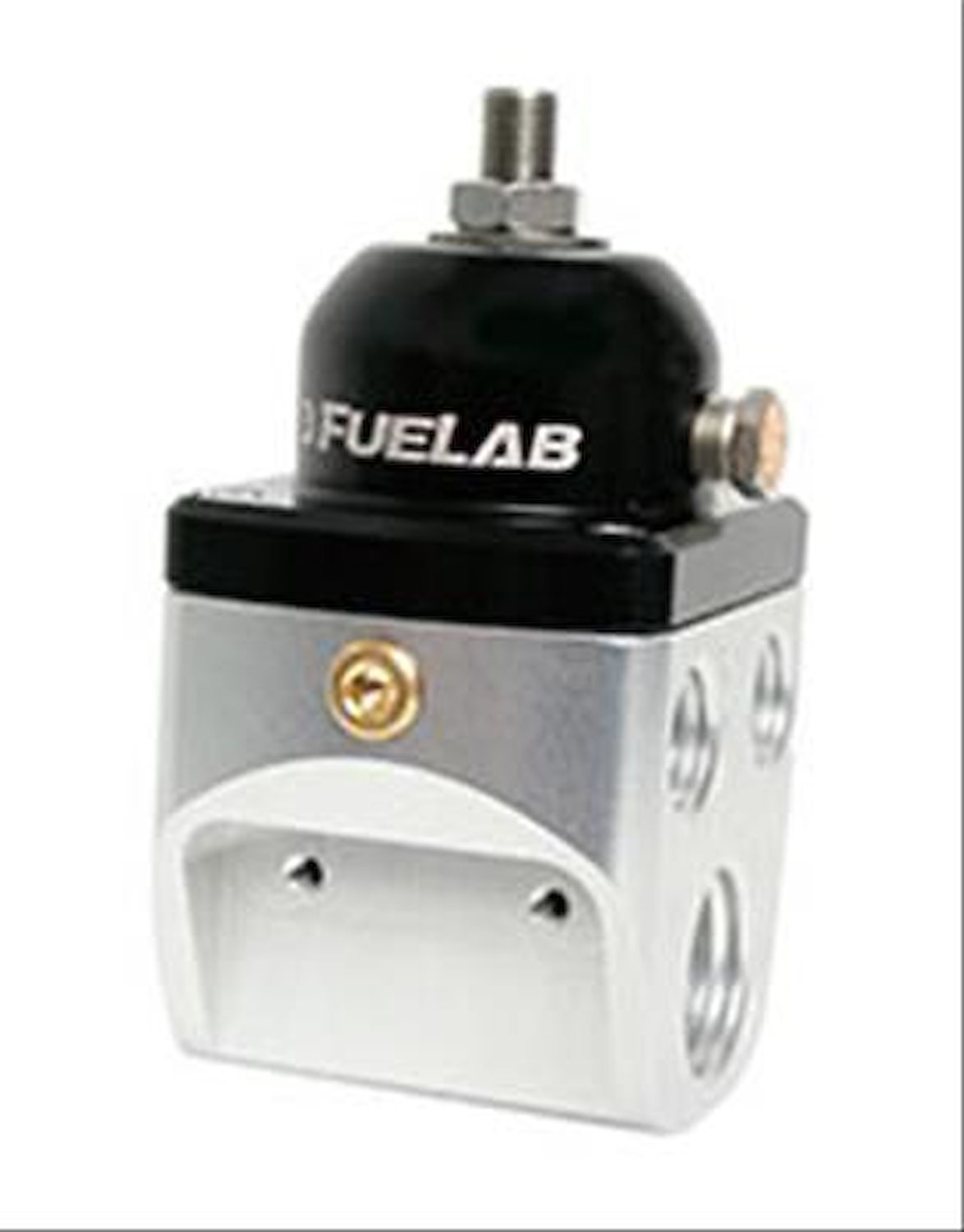 Universal CARB Adjustable Fuel Pressure Regulator 4 Port Blocking Style 4-12 psi 2 -10AN Inlet 4 -6AN Outlets