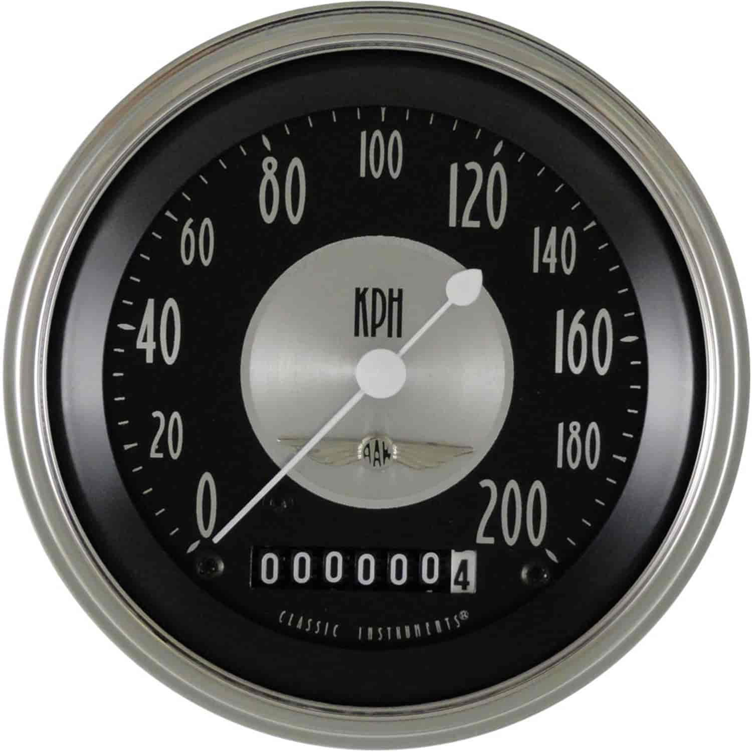 All American Tradition Speedometer 3-3/8" Electrical