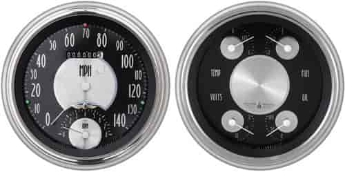 All American Tradition Series Gauge Package 1951-52 Chevy Car Includes: