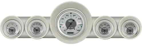All-American Series Gauge Package 1959-60 Full-Size Chevy Includes: