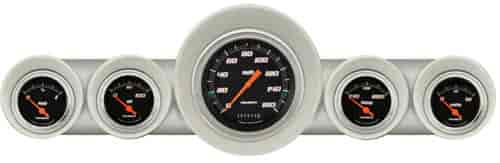 Velocity Series Black Gauge Package 1959-60 Full-Size Chevy Includes: