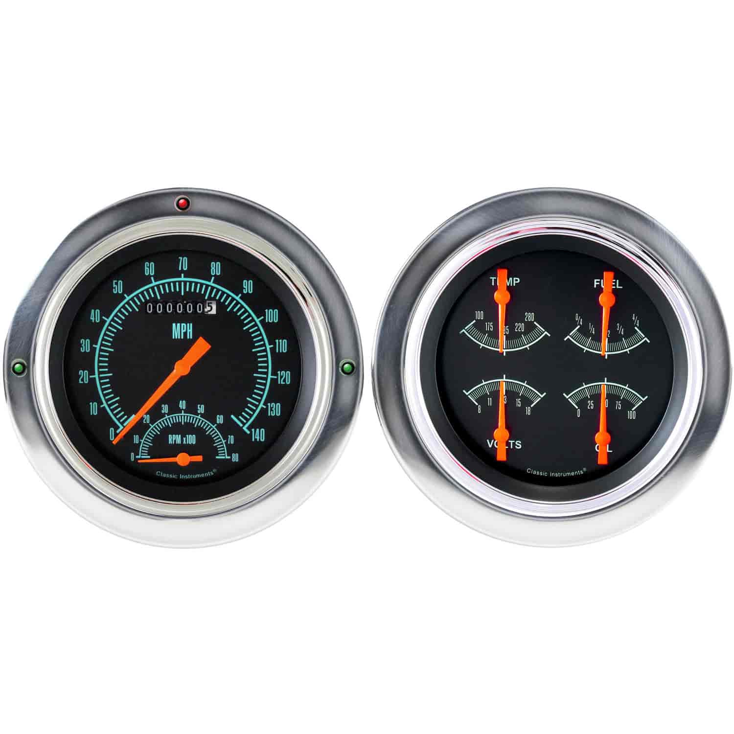 G-Stock Series Gauge Package 1954-55 Chevy Truck (First Series) Includes: