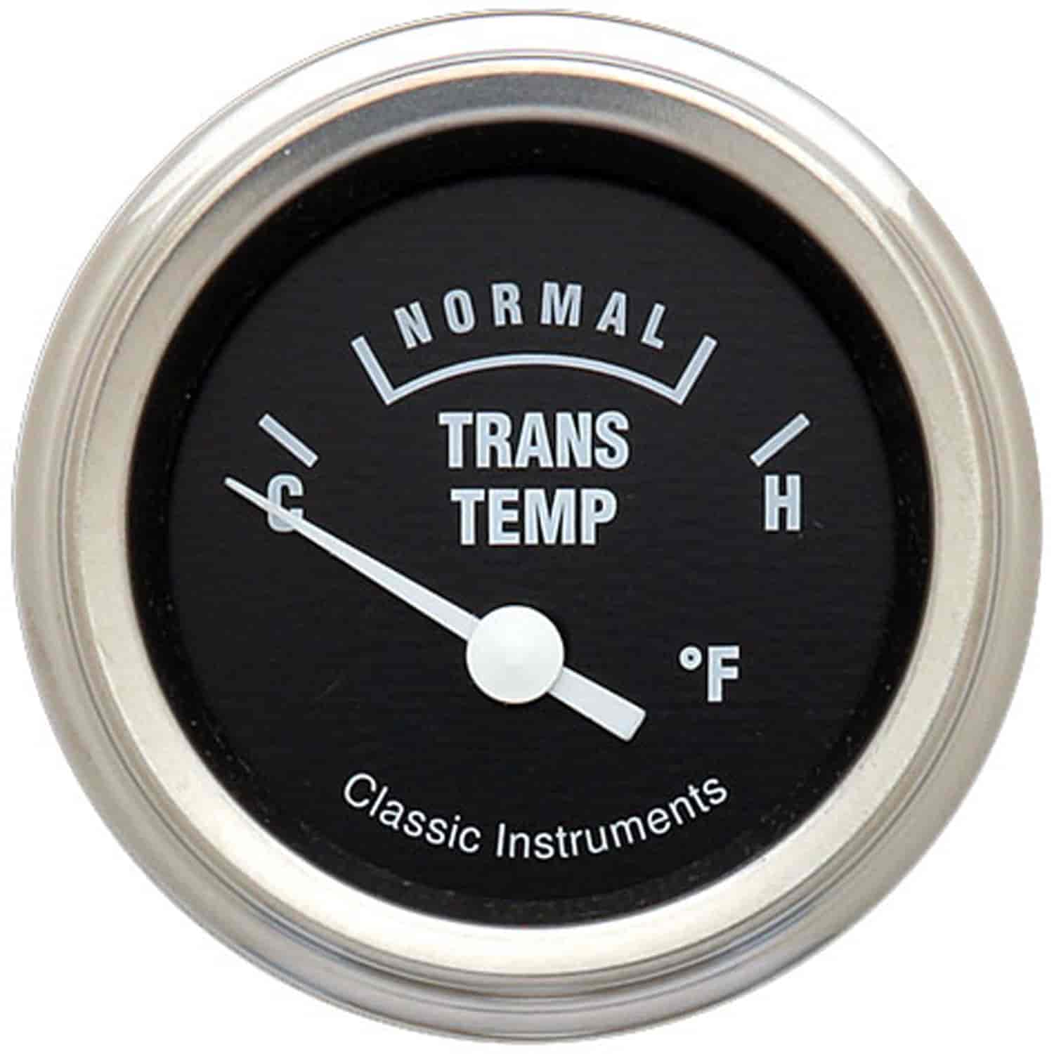 Hot Rod Series Transmission Temperature Gauge 2-1/8" Electrical