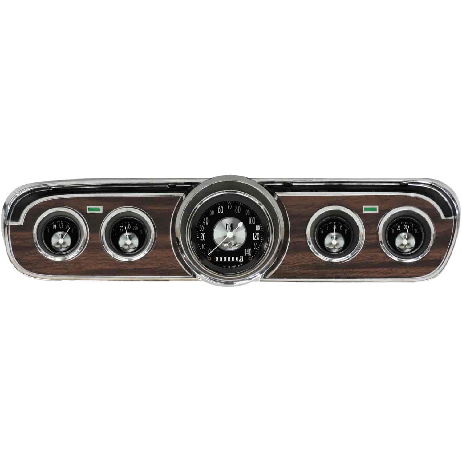 All-American Tradition Series Gauge Package 1965-66 Mustang Includes: