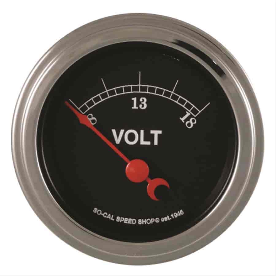 So-Cal Series Voltmeter 2-1/8" Electrical