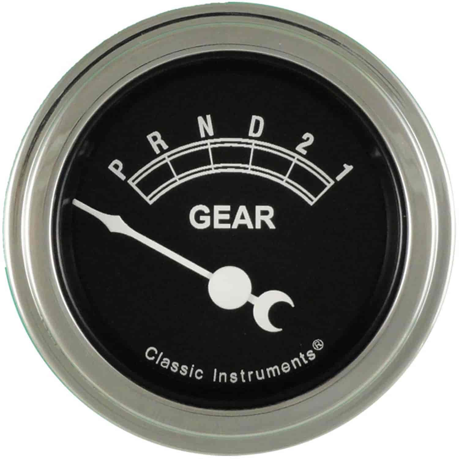 Traditional Series Gear Indicator 2-1/8" Electrical