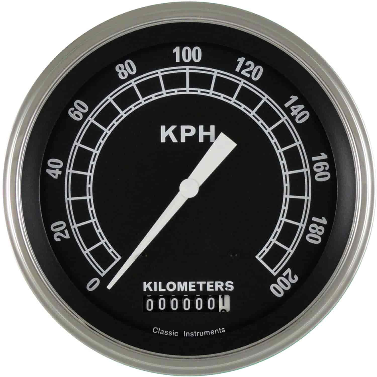 Traditional Series Speedometer 4-5/8" Electrical