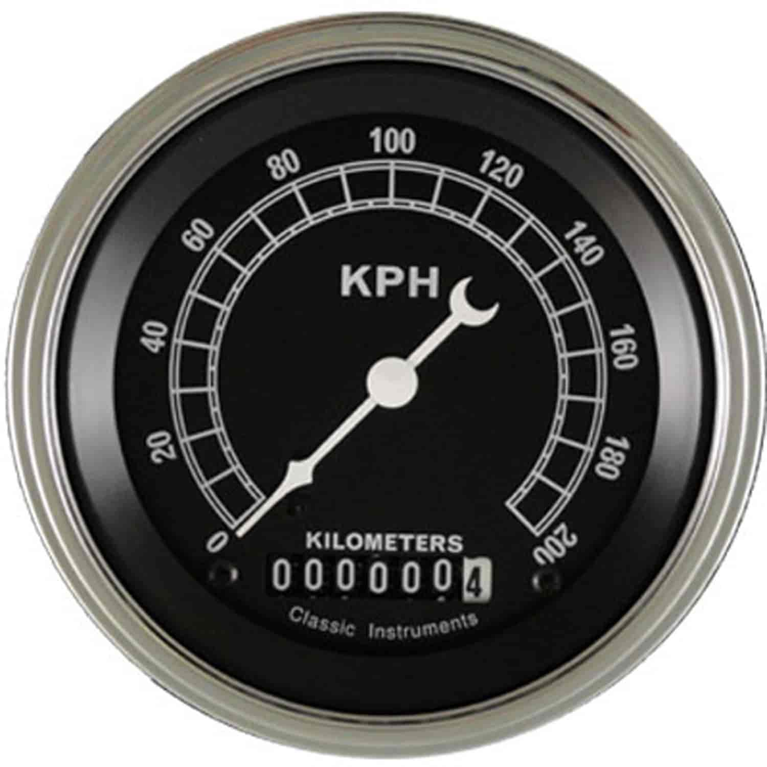 Traditional Series Speedometer 3-3/8" Electrical