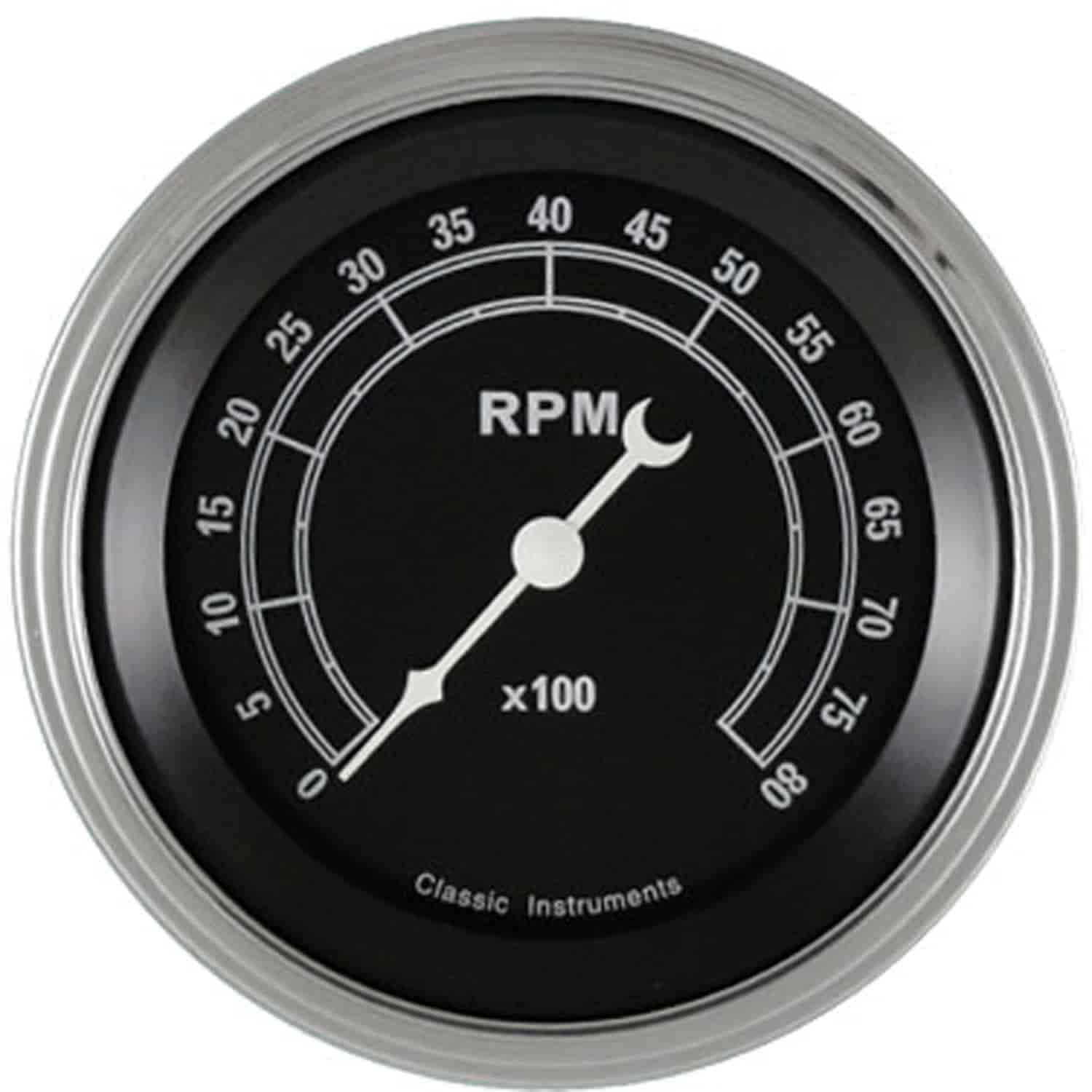 Traditional Series Tachometer 3-3/8" Electrical
