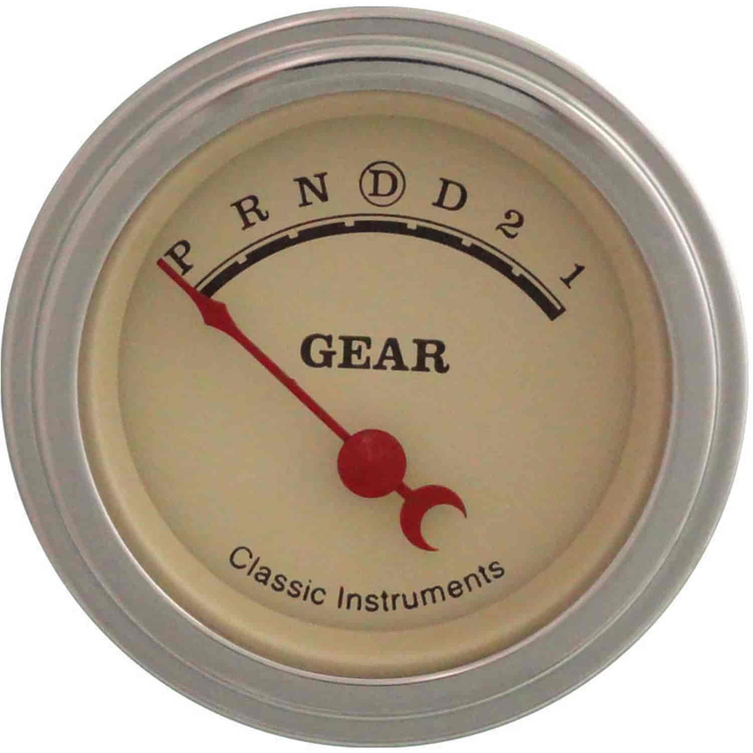 Vintage Series Gear Indicator 2-1/8" Electrical
