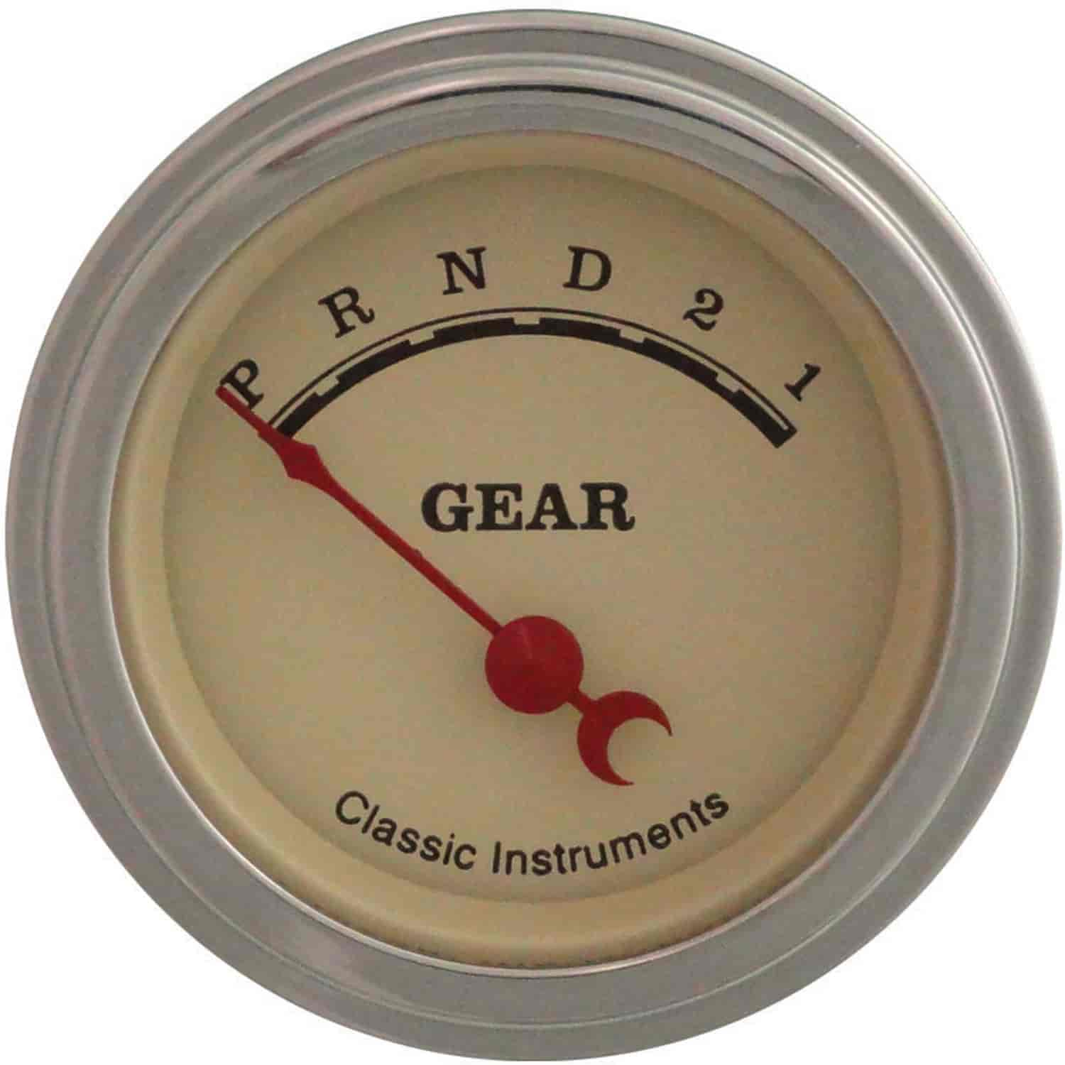 Vintage Series Gear Indicator 2-1/8" Electrical
