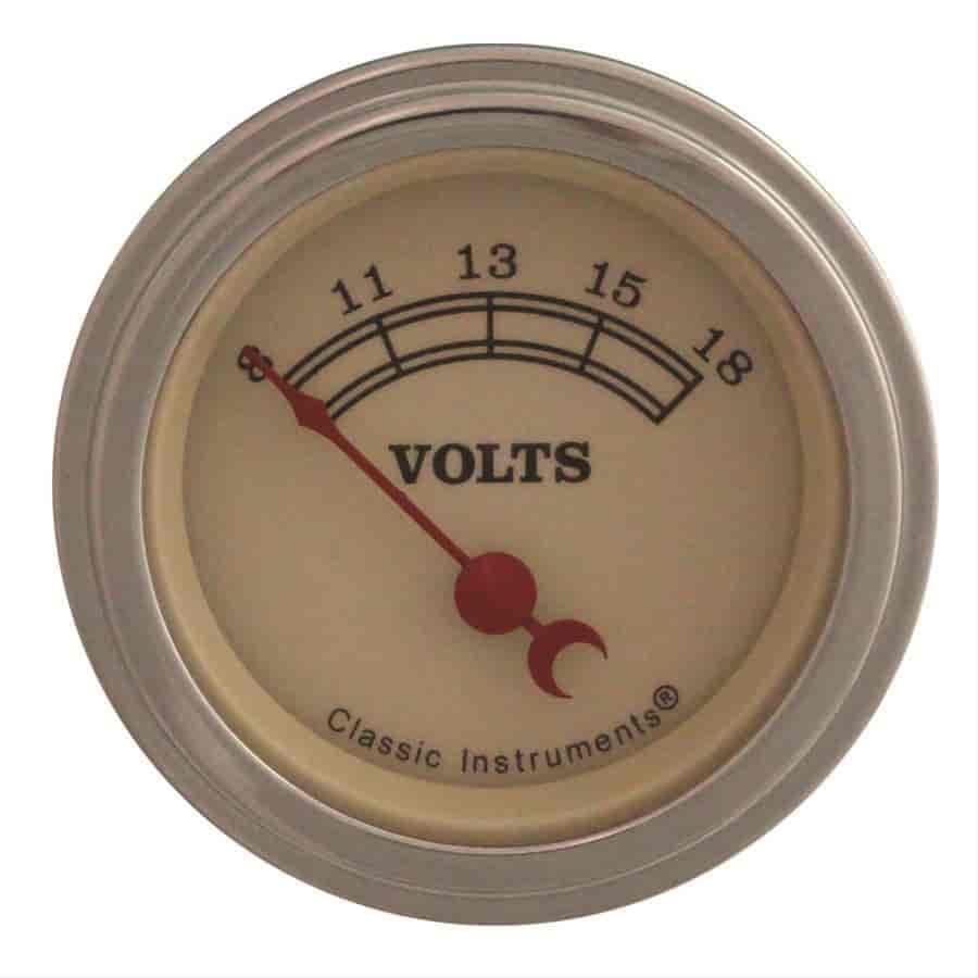 Vintage Series Voltmeter 2-1/8" Electrical