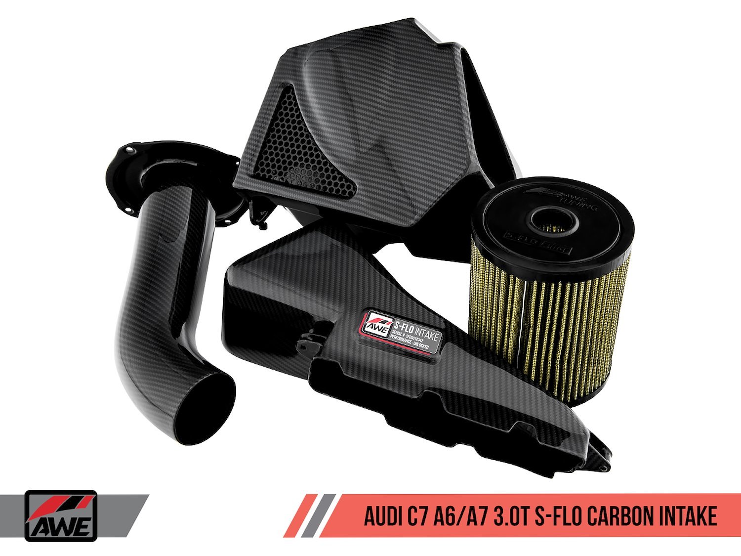 S-FLO Carbon Intake for Audi C7 A6 / A7 3.0T