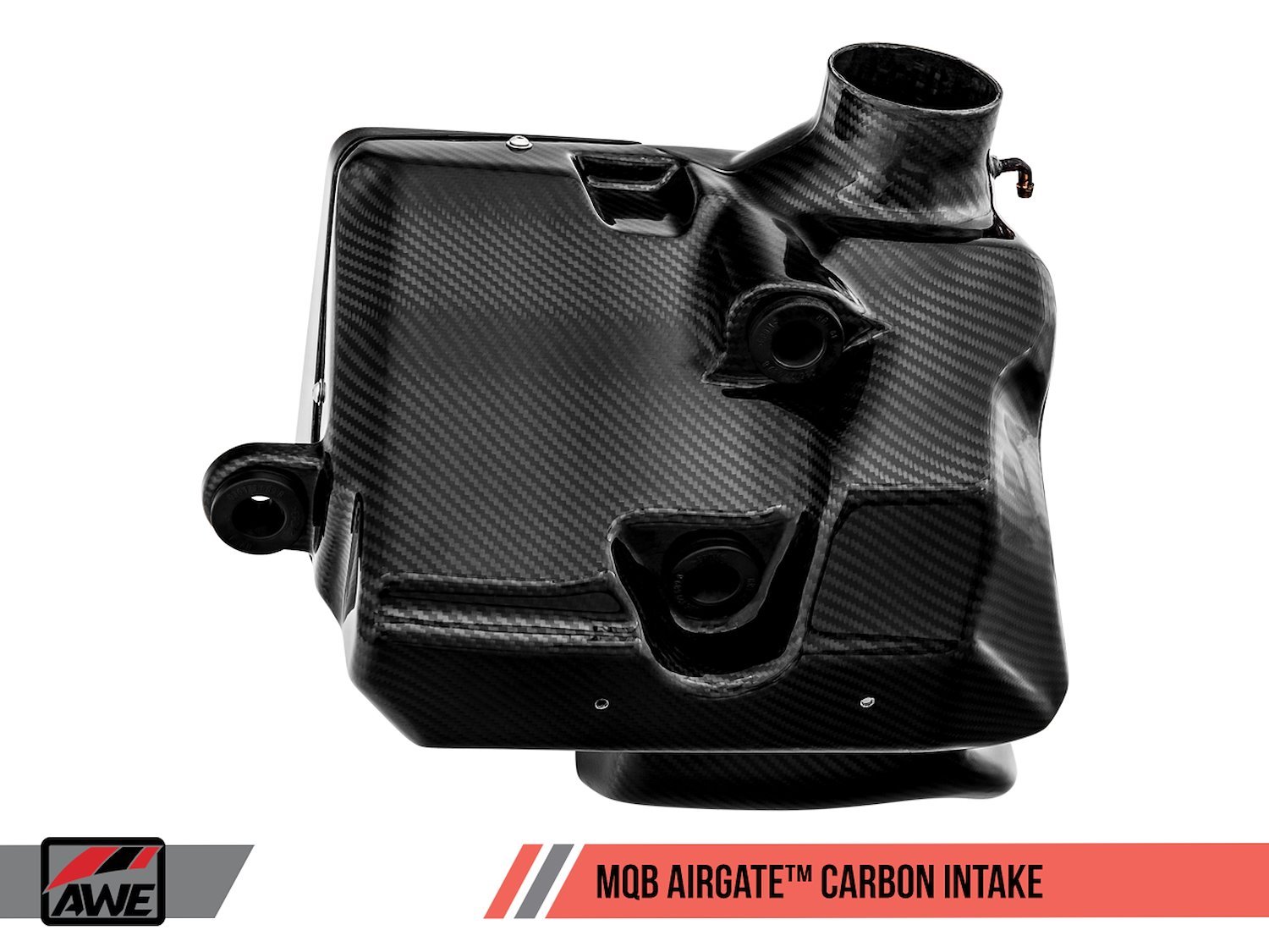 AirGate Carbon Intake for Audi / VW MQB (1.8T / 2.0T) - Without Lid