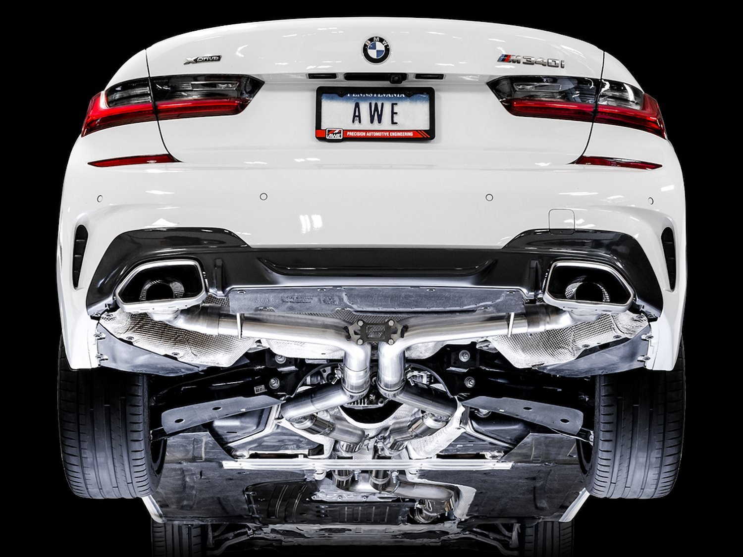 AWE Track Edition Exhaust for G2X M340i / M440i - OE Tips