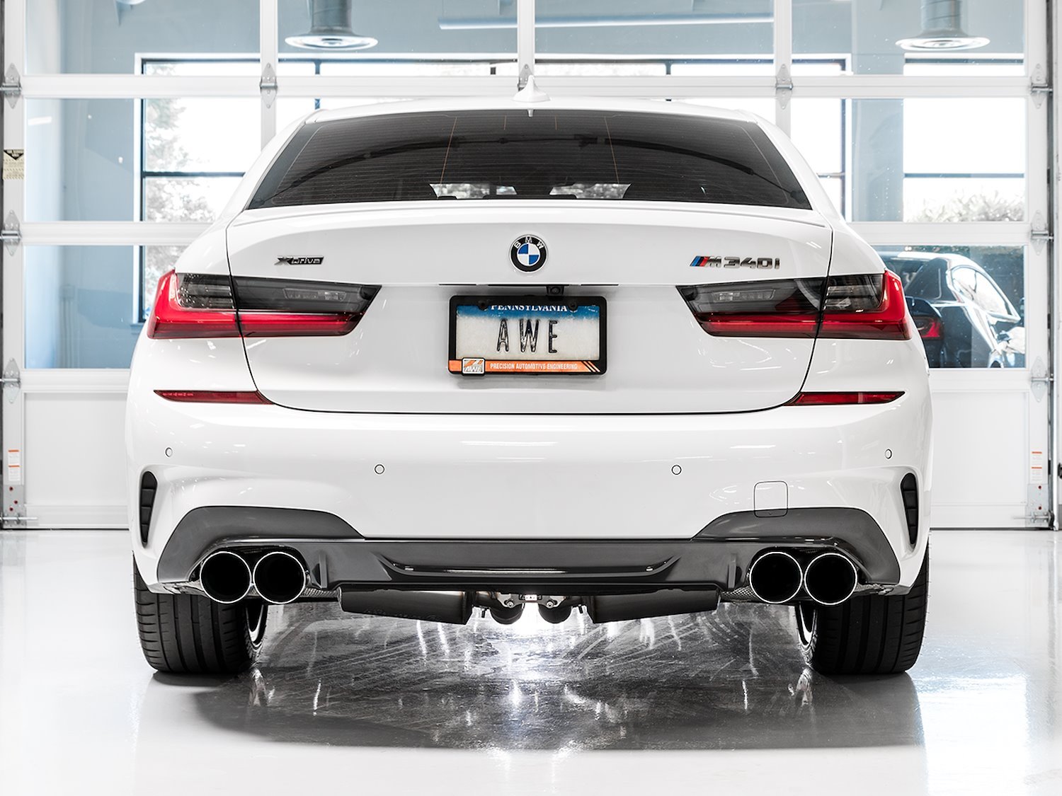 AWE Track Edition Exhaust for G2X M340i / M440i - Chrome Silver Tips