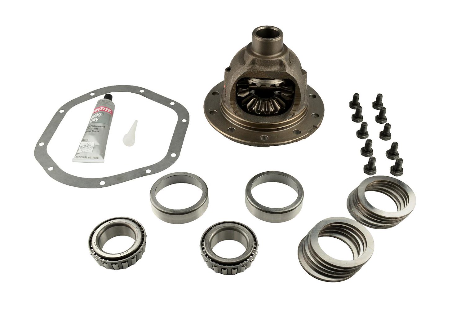 SPICER DIFFERENTIAL CARRIER CASE KIT - LOADED ASSY. DANA 44 FRONT LIMITED SLIP 3.73 & DOWN
