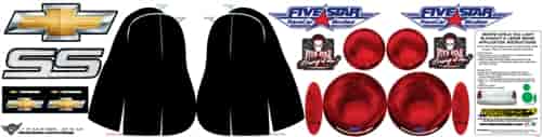 Tail ID Graphics Kit 2003 Chevy Monte Carlo Short Track