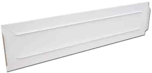 Aluminum Deck Lid - White