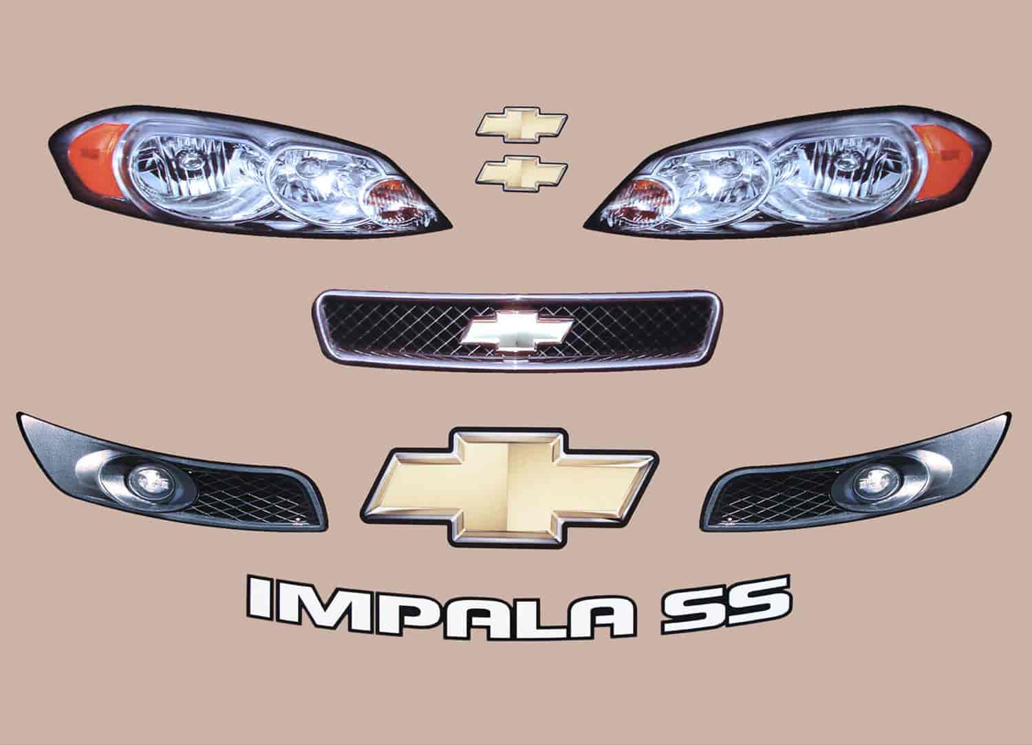 Nose ID Graphics Kit 2012 Chevy Impala Short Track/S2