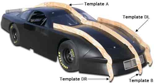 Wood Template Centerline Chevy/Toyota