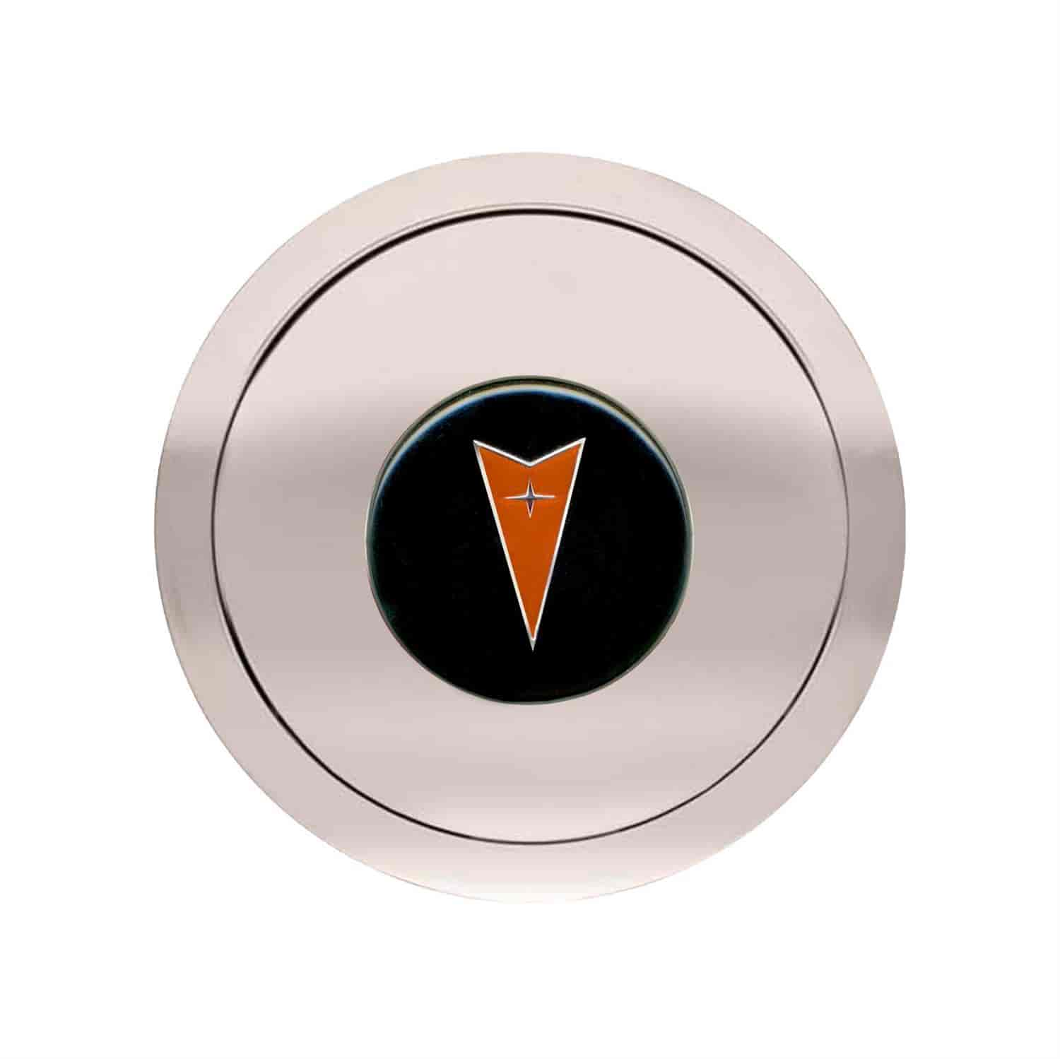 GT9 Small (Shows Bolt Pattern) Pontiac Color Horn Button