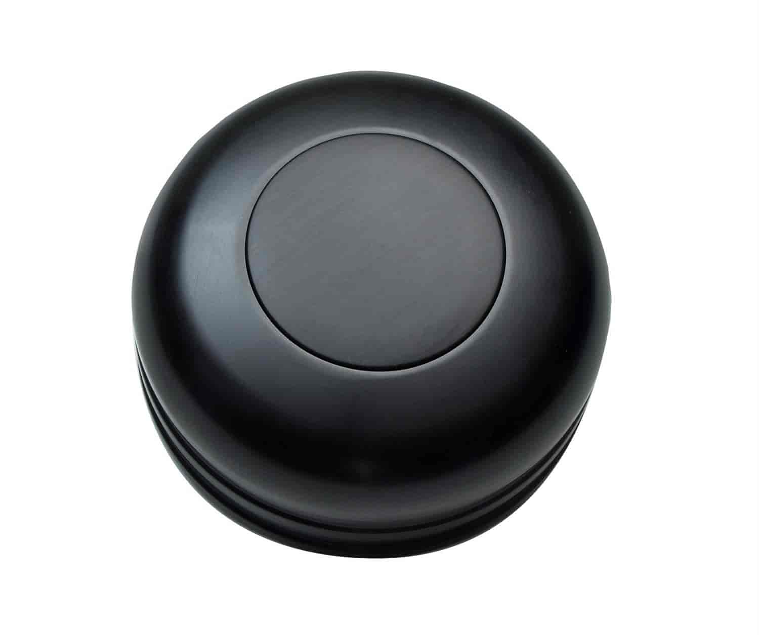 GT3 Standard Plain Horn Button Black Anodized