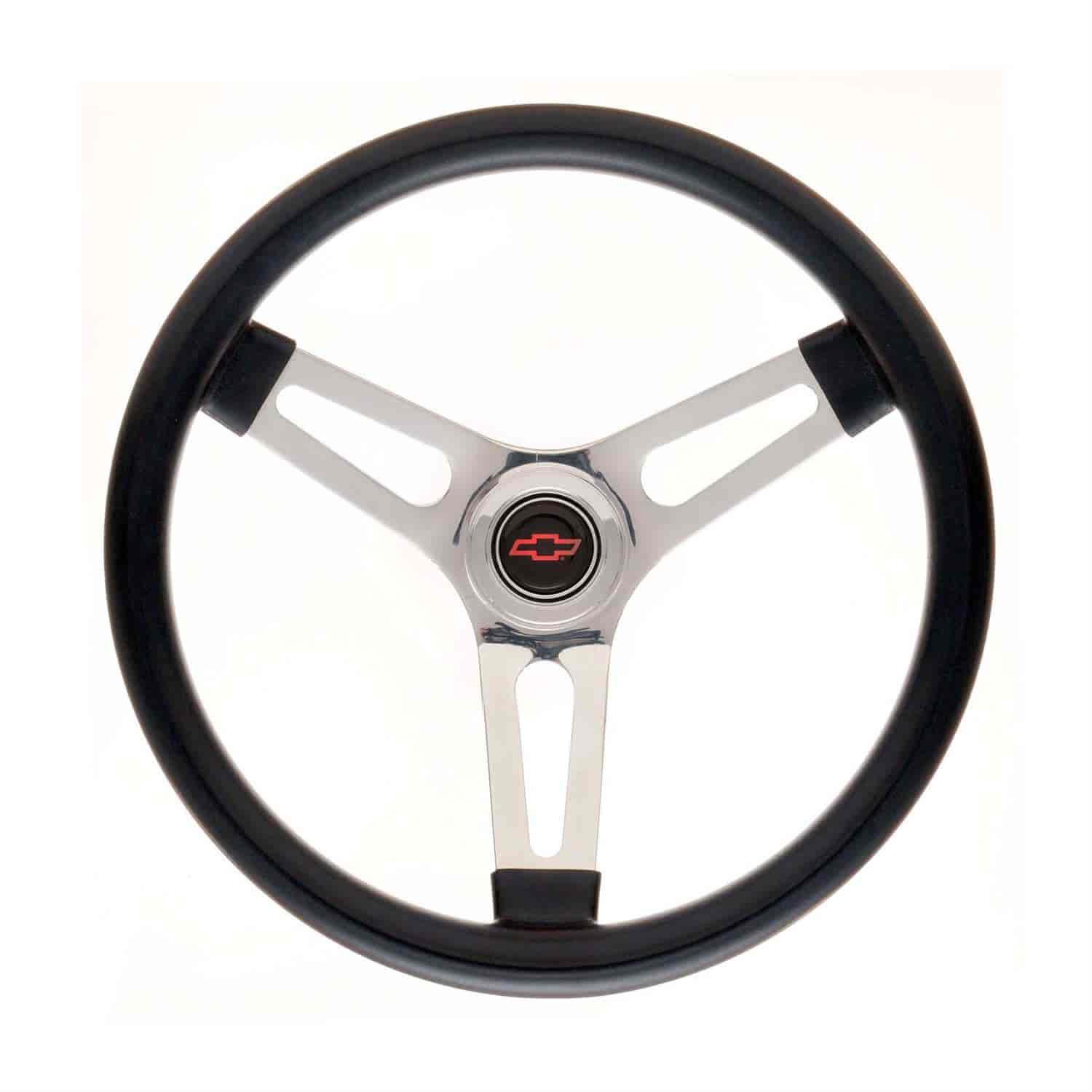 GT3 Competition Style Symmetrical Foam Steering Wheel Diameter: 15"