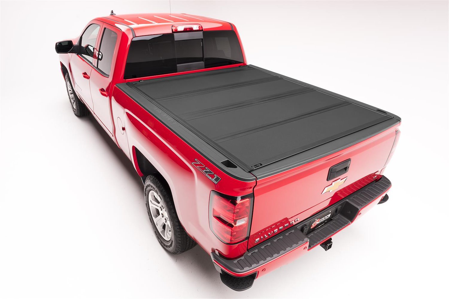 448410T BAKFlip MX4 for 07-21 ToyotaTundra w/oE track system 6.7 ft. Bed, Hard Folding Cover Style [Black Finish]