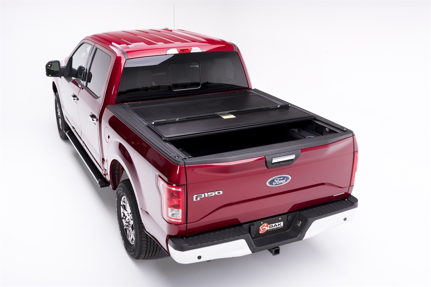 772327 BAKFlip F1 for 15-20 Ford F150 6.7 ft. Bed, Hard Folding Cover Style [Black Finish]