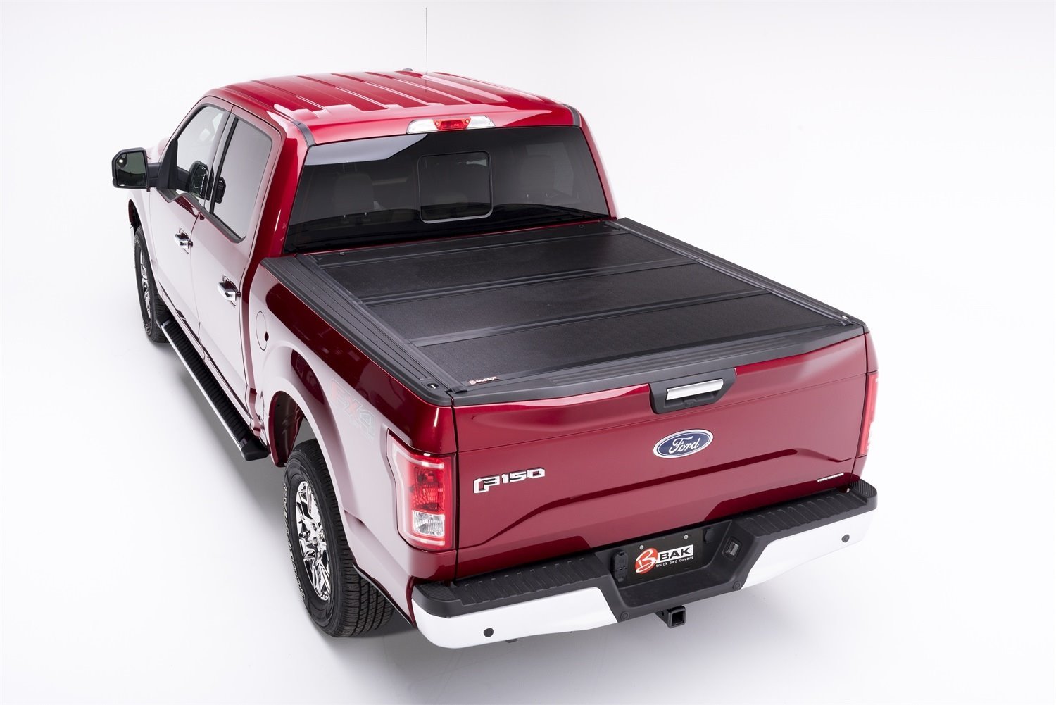 772331 BAKFlip F1 for Fits Select Ford Super-Duty 8 ft. Bed, Hard Folding Cover Style [Black Finish]